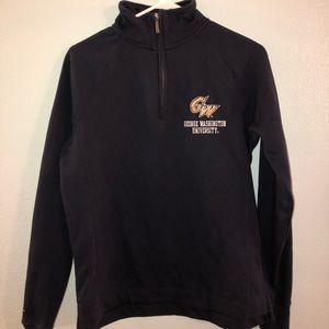 The George Washington University quarter zip